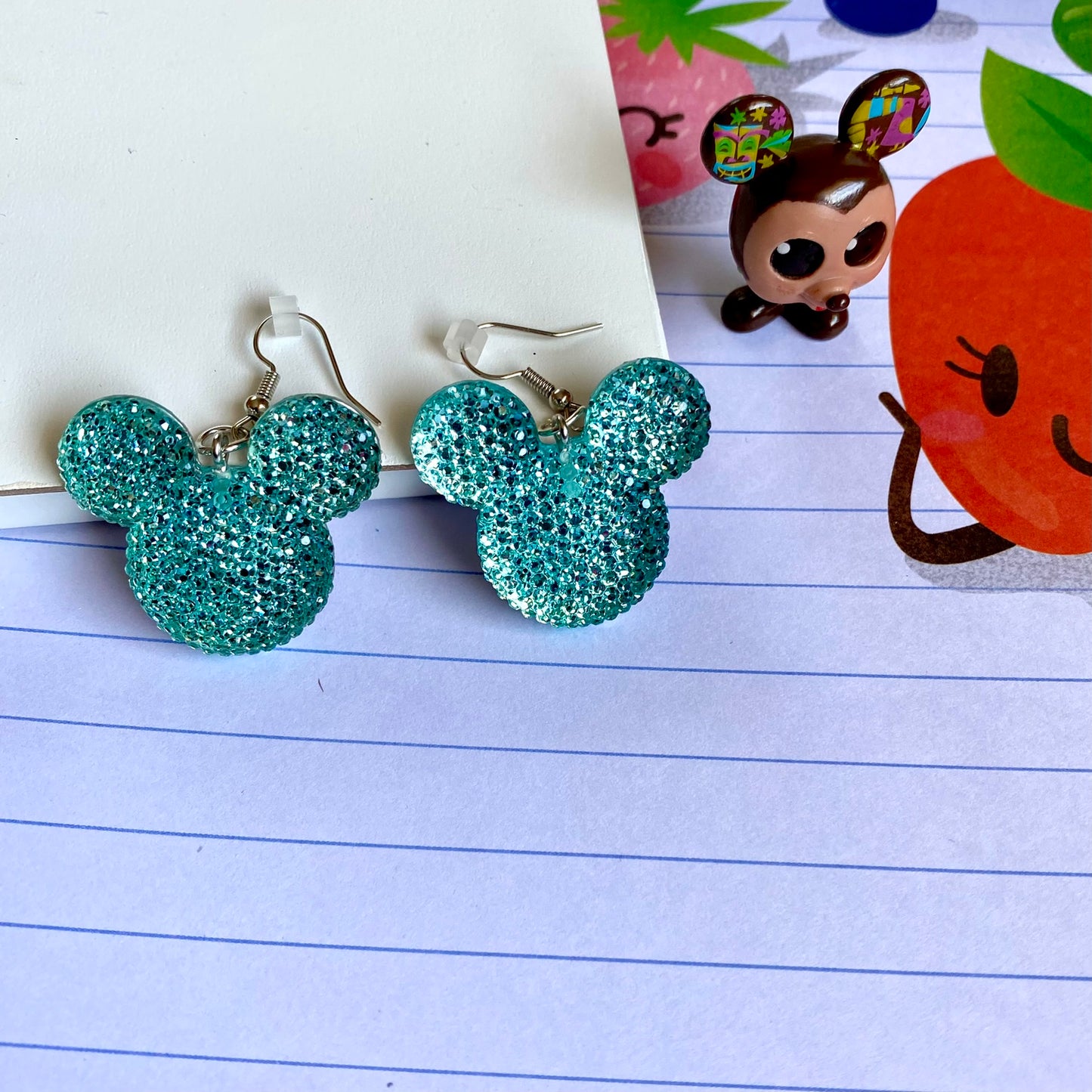 Mouse Diamond Earrings