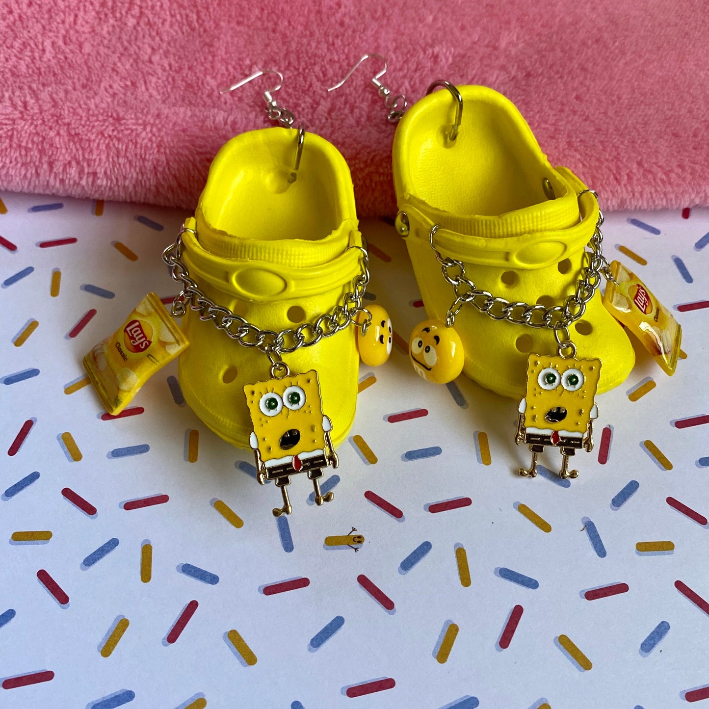 Mr. Bob Snack Croc Earrings