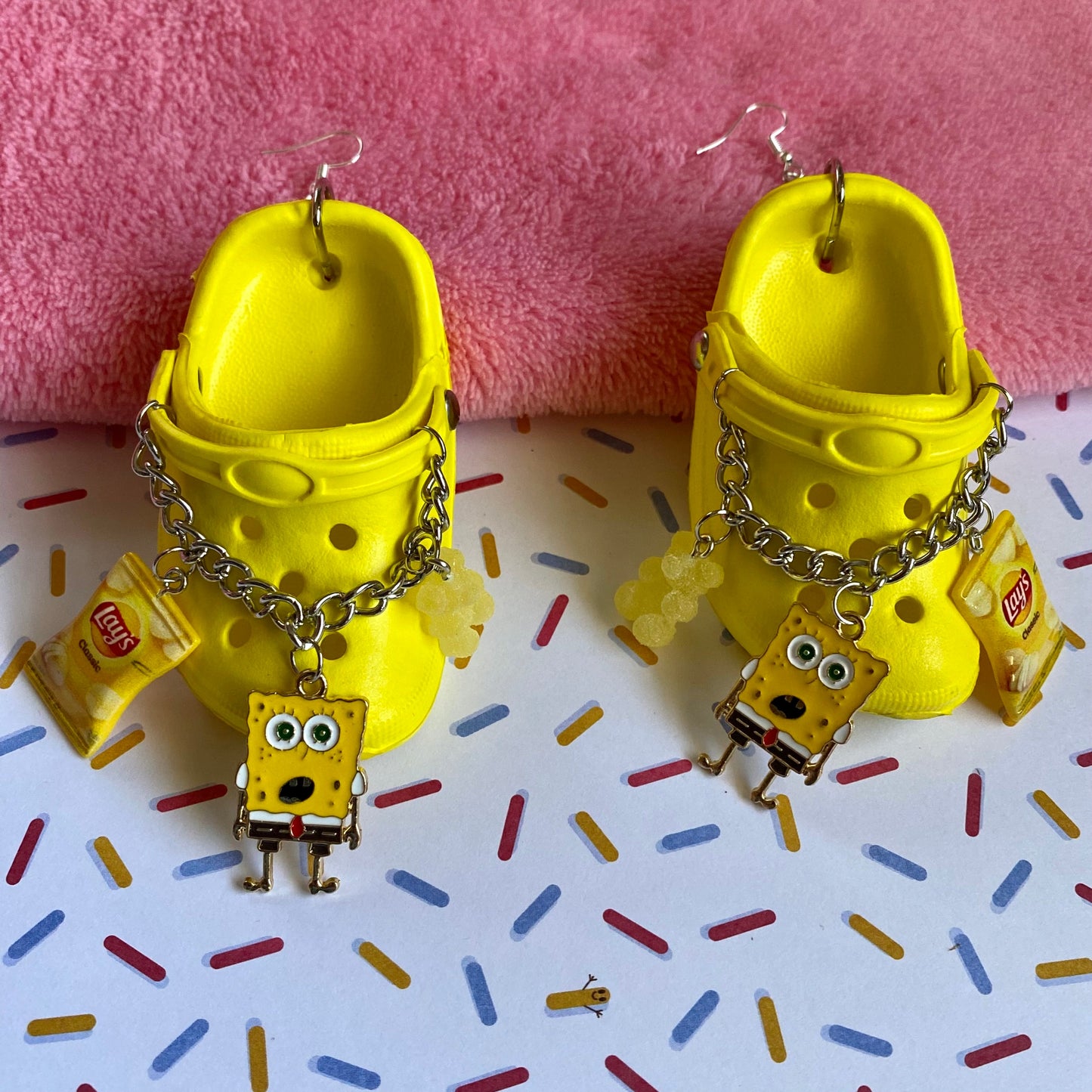 Mr. Bob Snack Croc Earrings