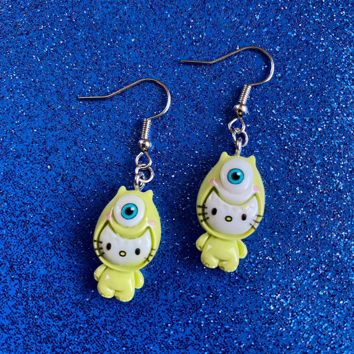 Hello Kitty Mike Costume Earrings