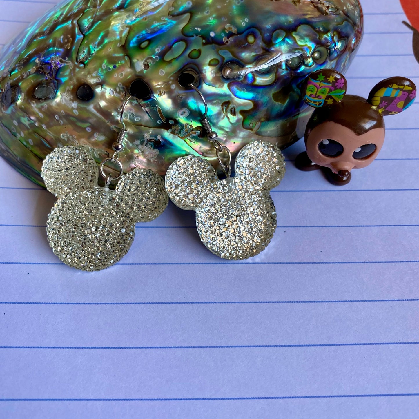 Mouse Diamond Earrings