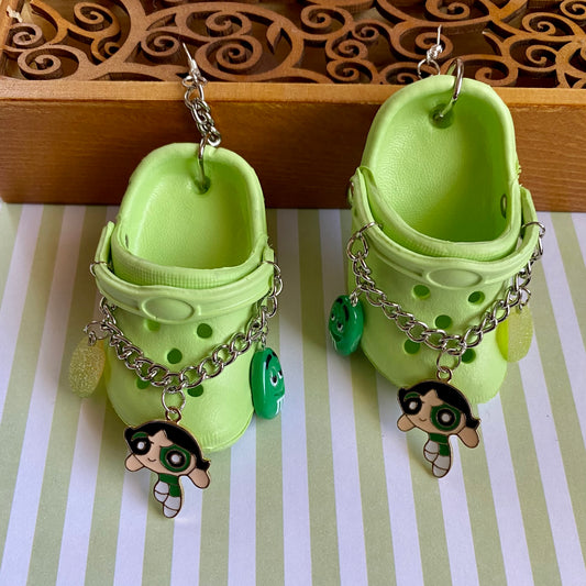 Buttercup Snack Croc Earrings