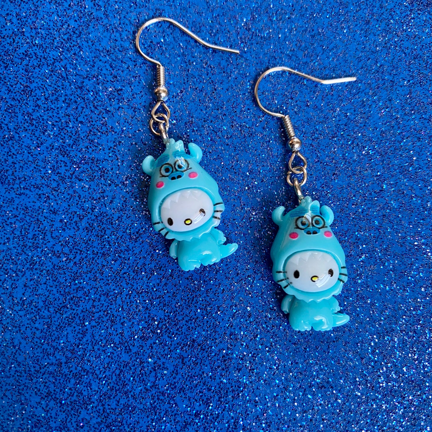 Hello Kitty Sully Costume Earrings