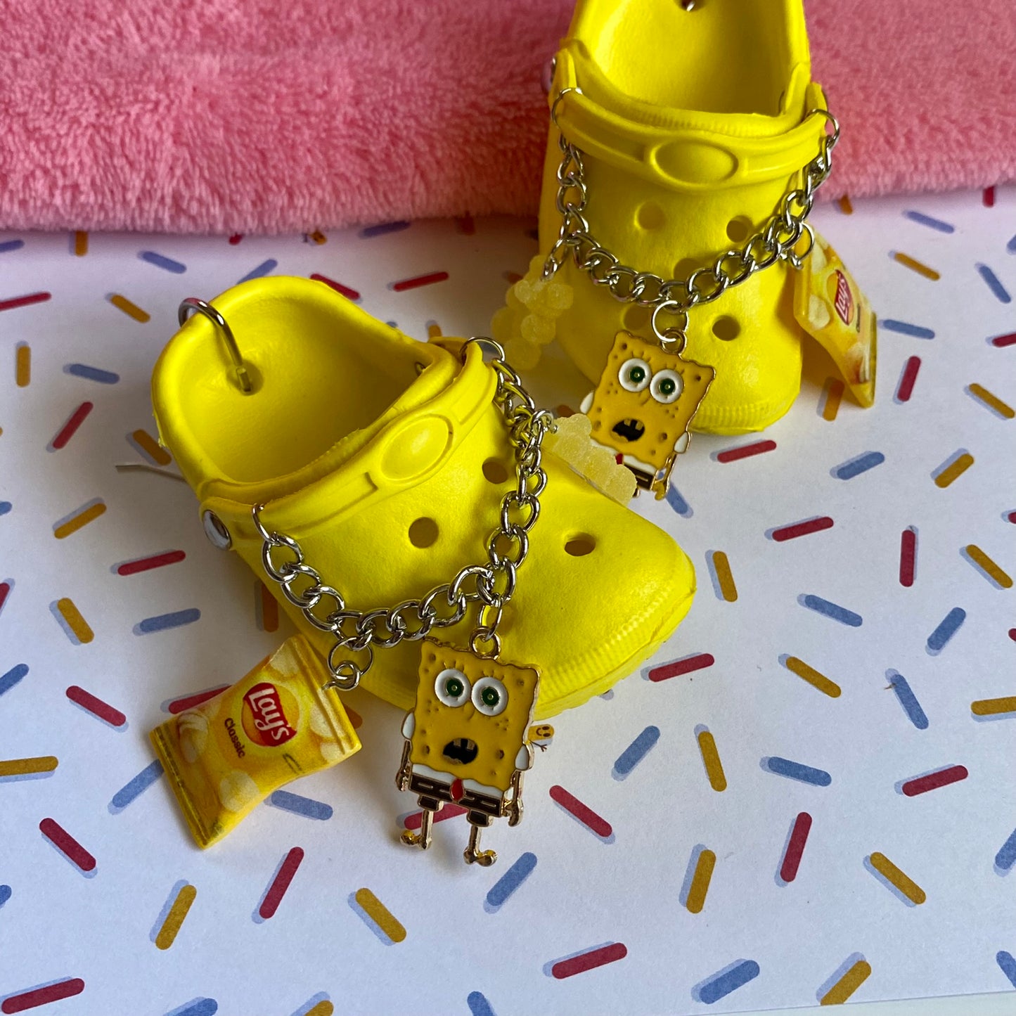 Mr. Bob Snack Croc Earrings